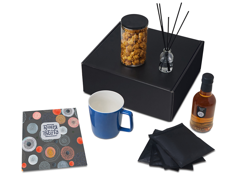 Подарочный набор Re:y. Treat с кружкой, сиропом и попкорном-1