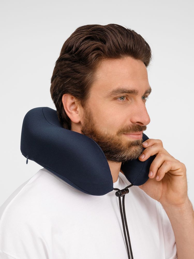 Дорожная подушка Somna, синяя-4