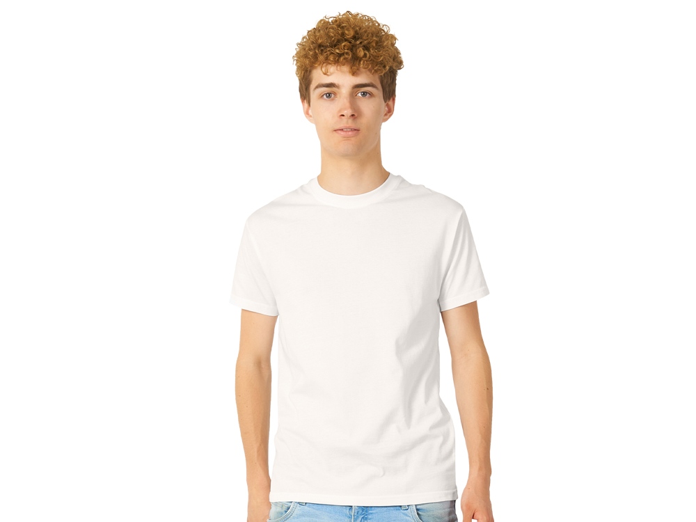 Футболка Heavy Super Club с боковыми швами, мужская, молочный-0