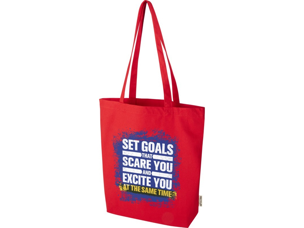 Florida эко-сумка плотностью 270 г/м² - Красный-5