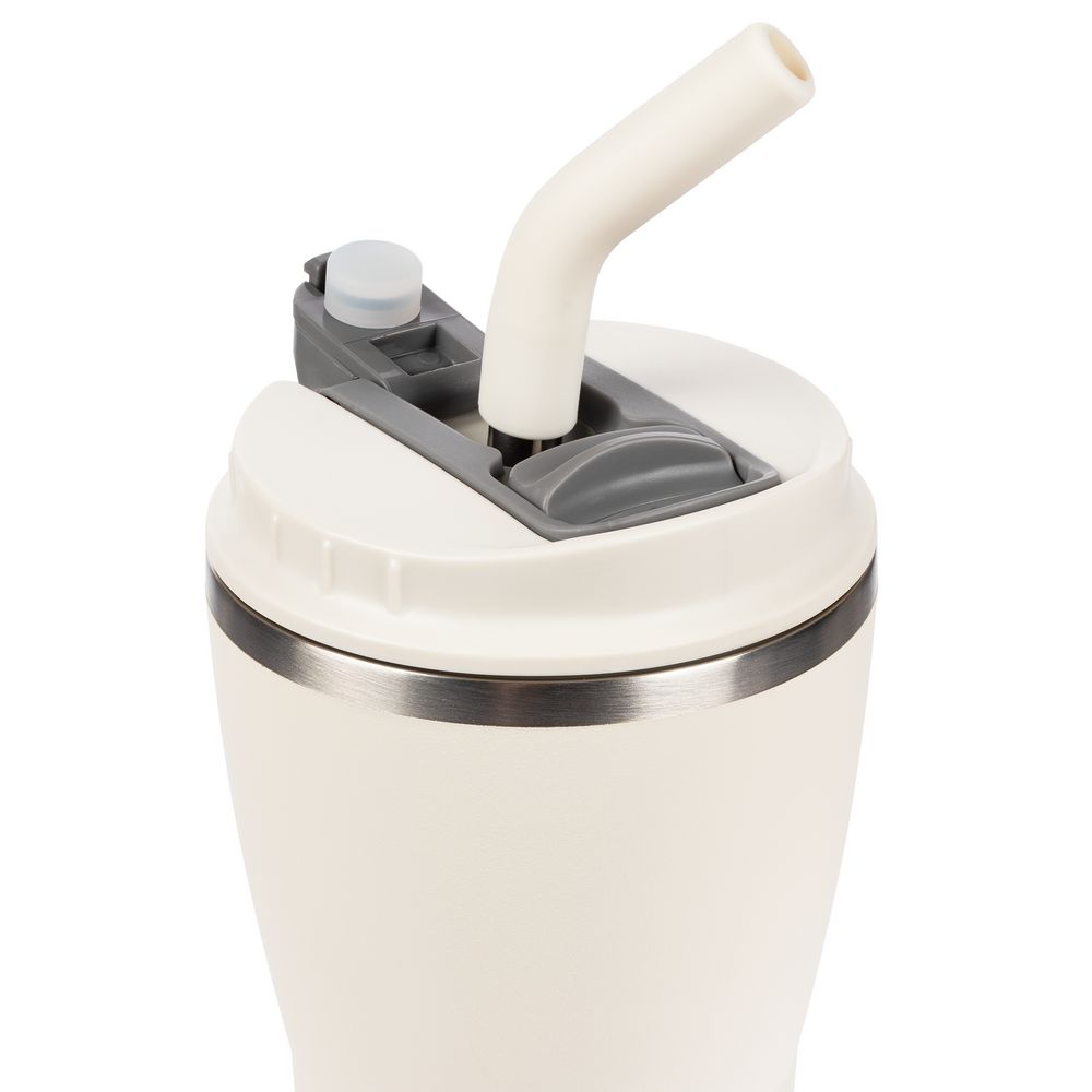 Термостакан Sapporo, белый (молочный)-3