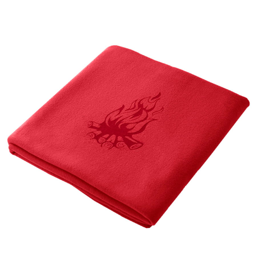 Плед PLAIN, 100х140 см,  флис 150 гр/м2,  100% полиэстер, фиолетовый-5