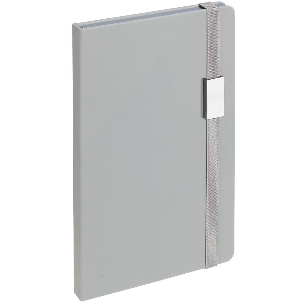 Блокнот Shall Direct, серый-1