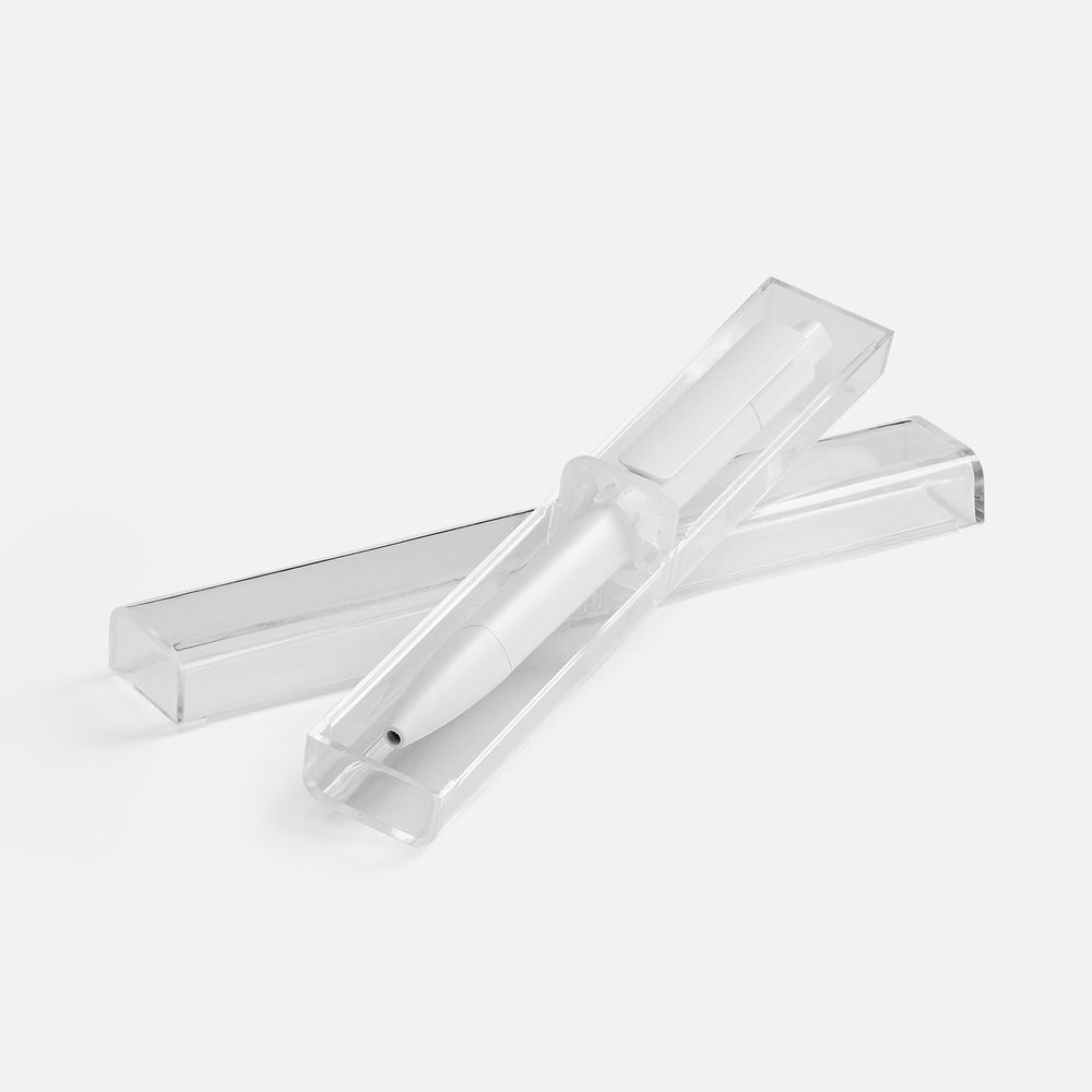 Ручка шариковая Prodir DS4 PMM-P в футляре, белая-1