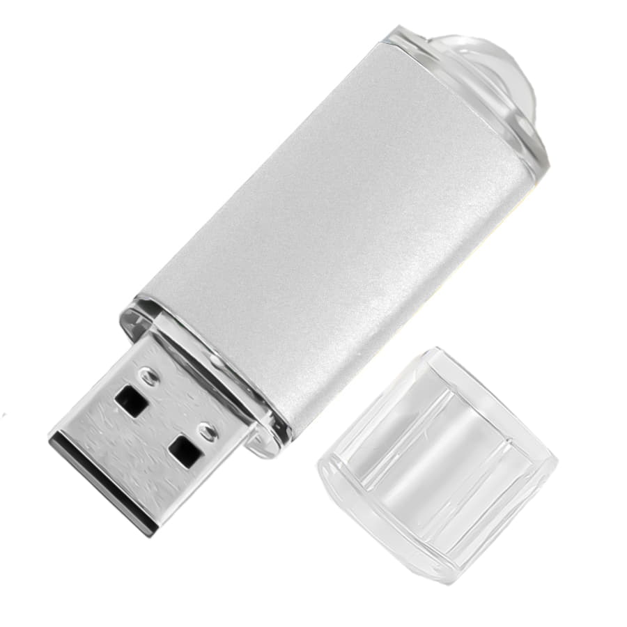 USB flash-карта ASSORTI (8Гб), серебристый-1
