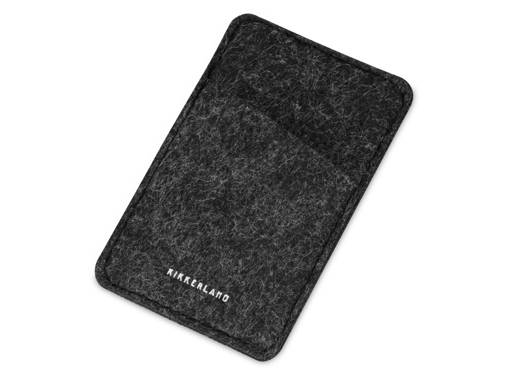 Картхолдер с креплением на телефон Slot, темно-серый-2