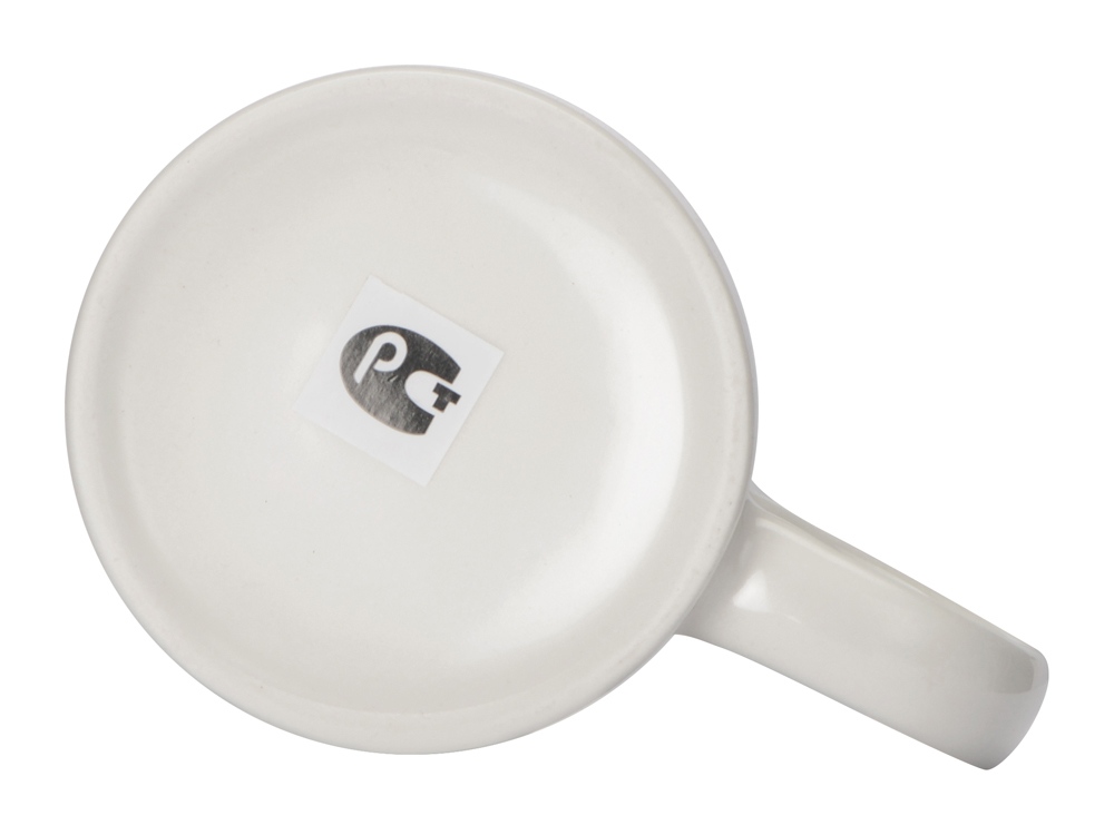 Кружка Sublime Color XL для сублимации 440мл, белый/зеленое яблоко-3