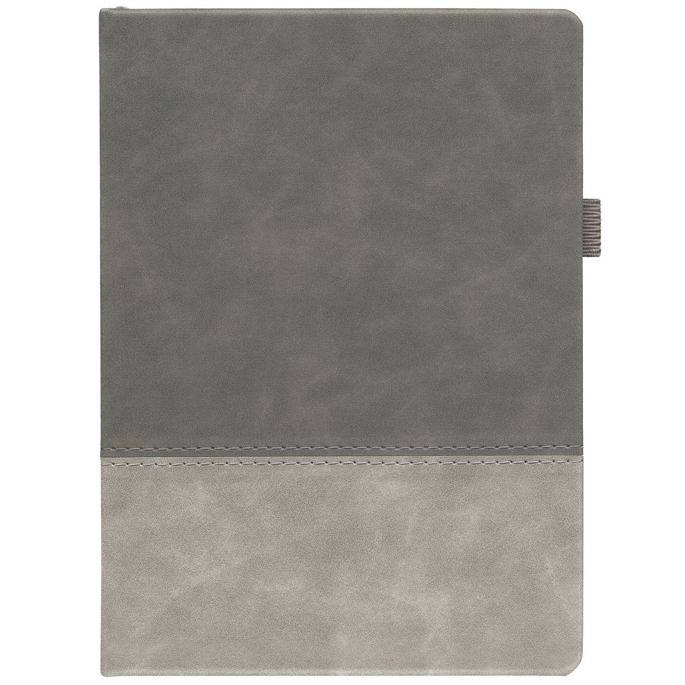 Ежедневник Horizon, недатированный, серый-0