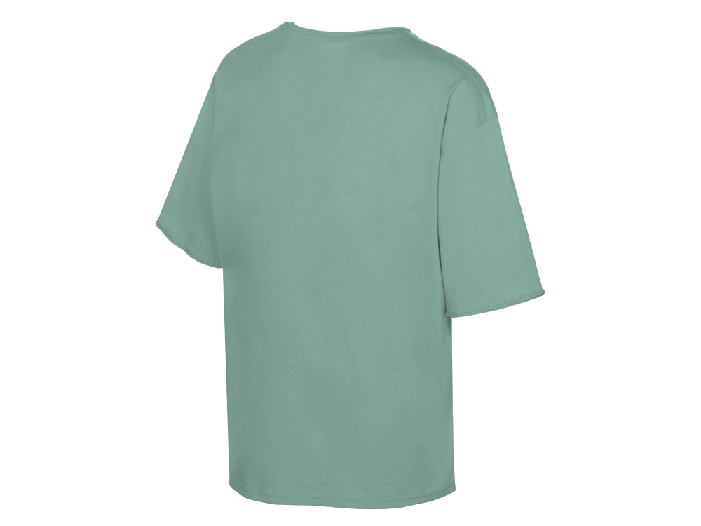 Футболка оверсайз Liyon унисекс, пыльно-бирюзовый-7
