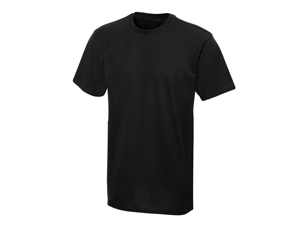 Футболка HD короткий рукав компакт пенье, черный-4