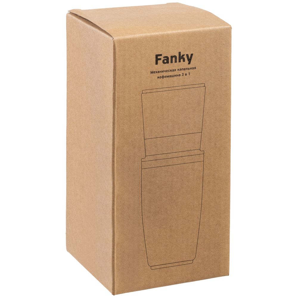Капельная кофеварка Fanky 3 в 1, черная, в упаковке-2