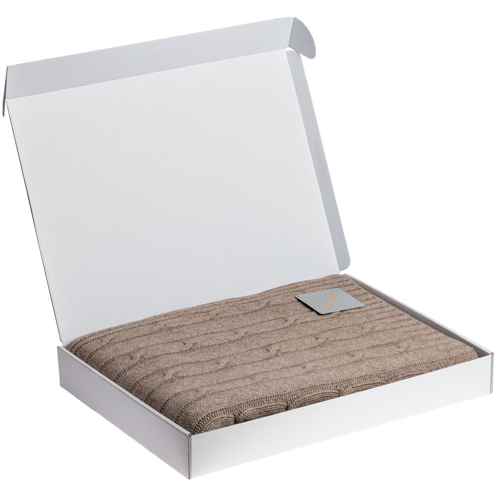 Плед Auray, бежевый-3