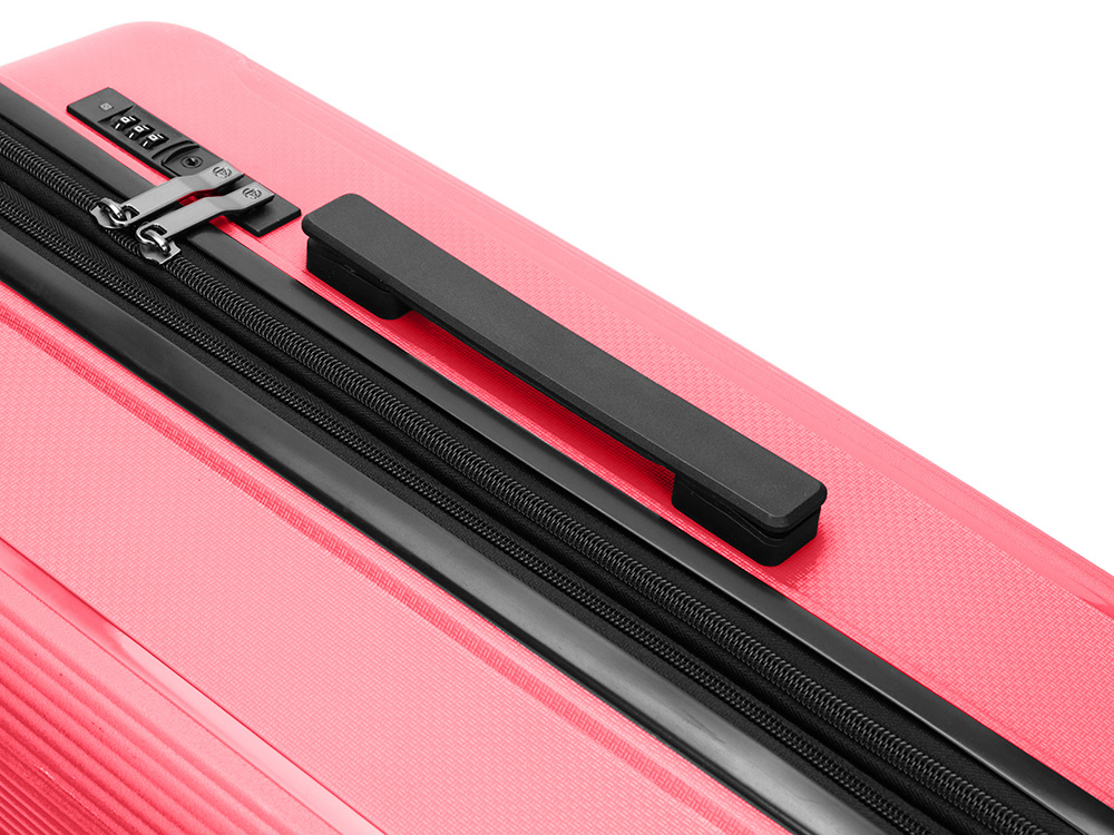Чемодан TORBER В Отпуск, ярко-розовый, полипропилен, 65,5 х 43,5 х 26 см, 62 л-6
