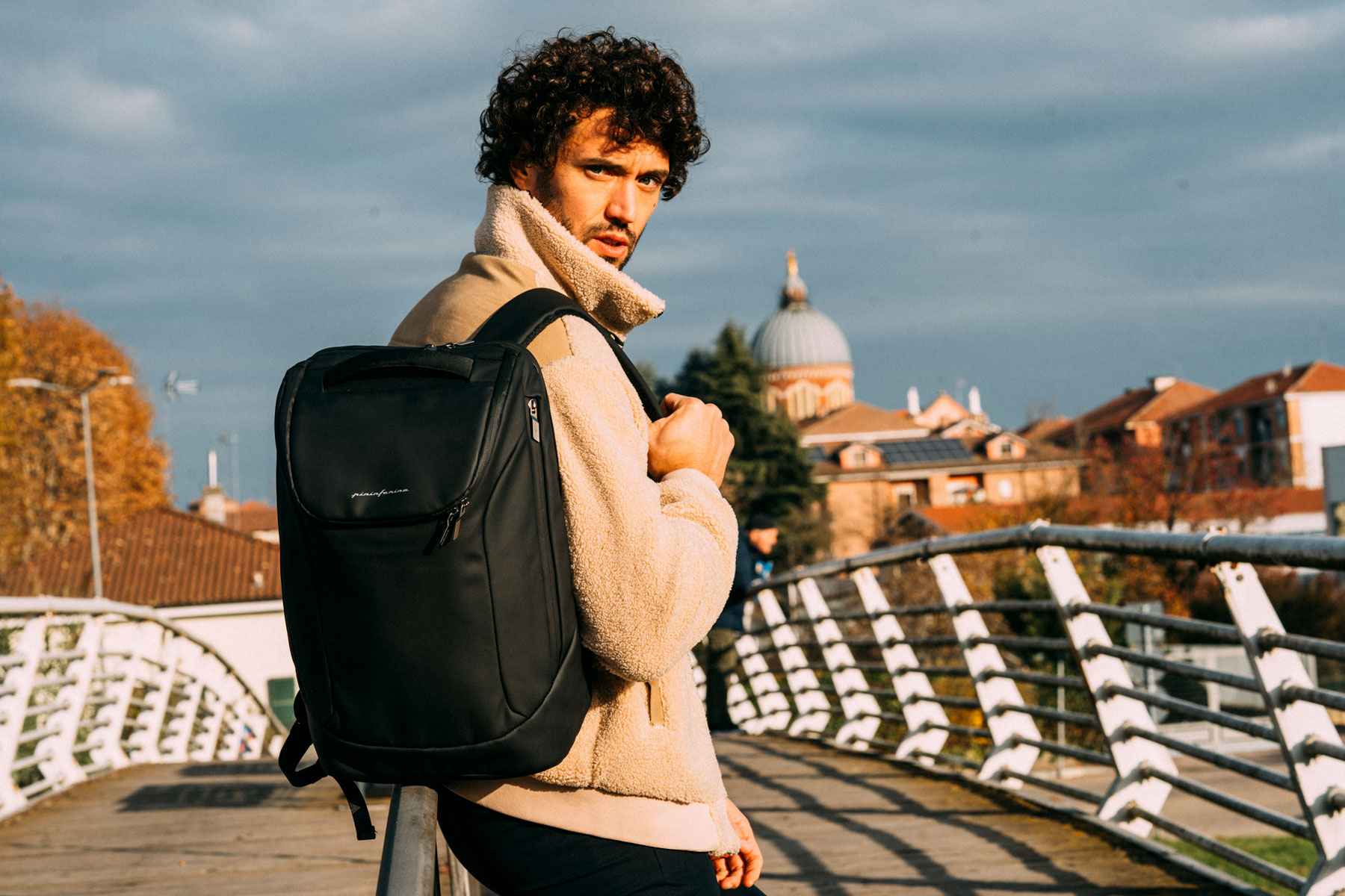 Рюкзак Pininfarina Active 45х30х19 см, черный-17