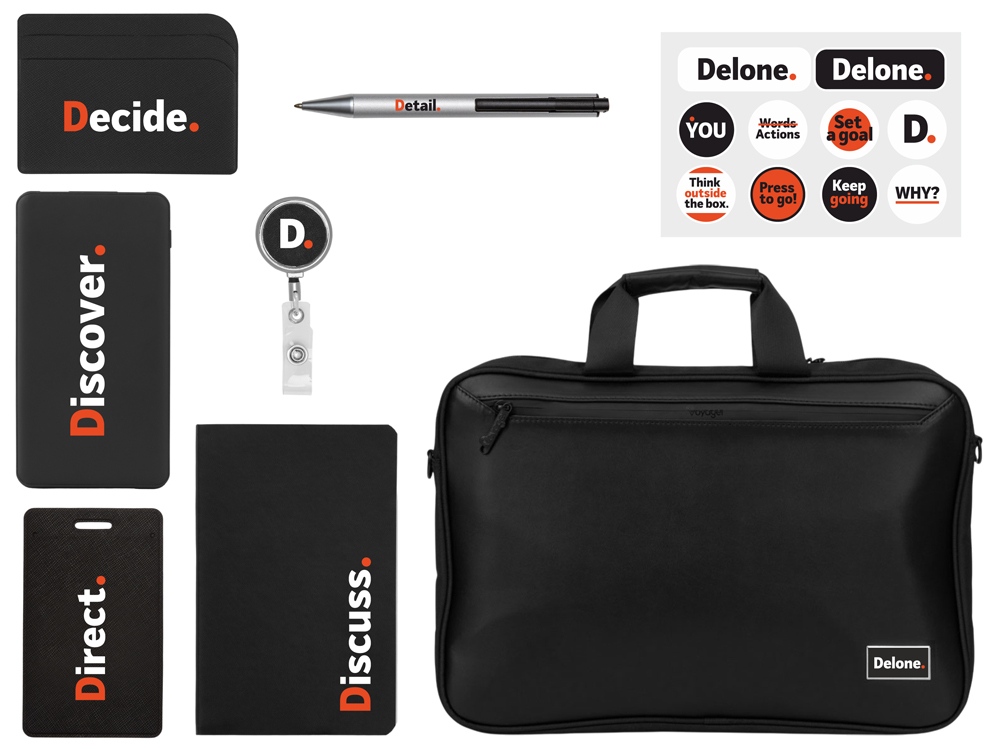 Welcome pack Swift start, черный с нанесением-0