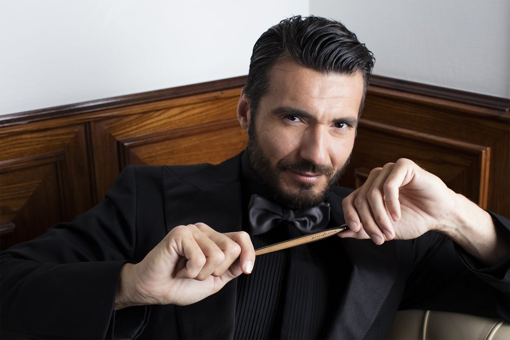 Вечная ручка Cambiano Glossy Black Walnut-3