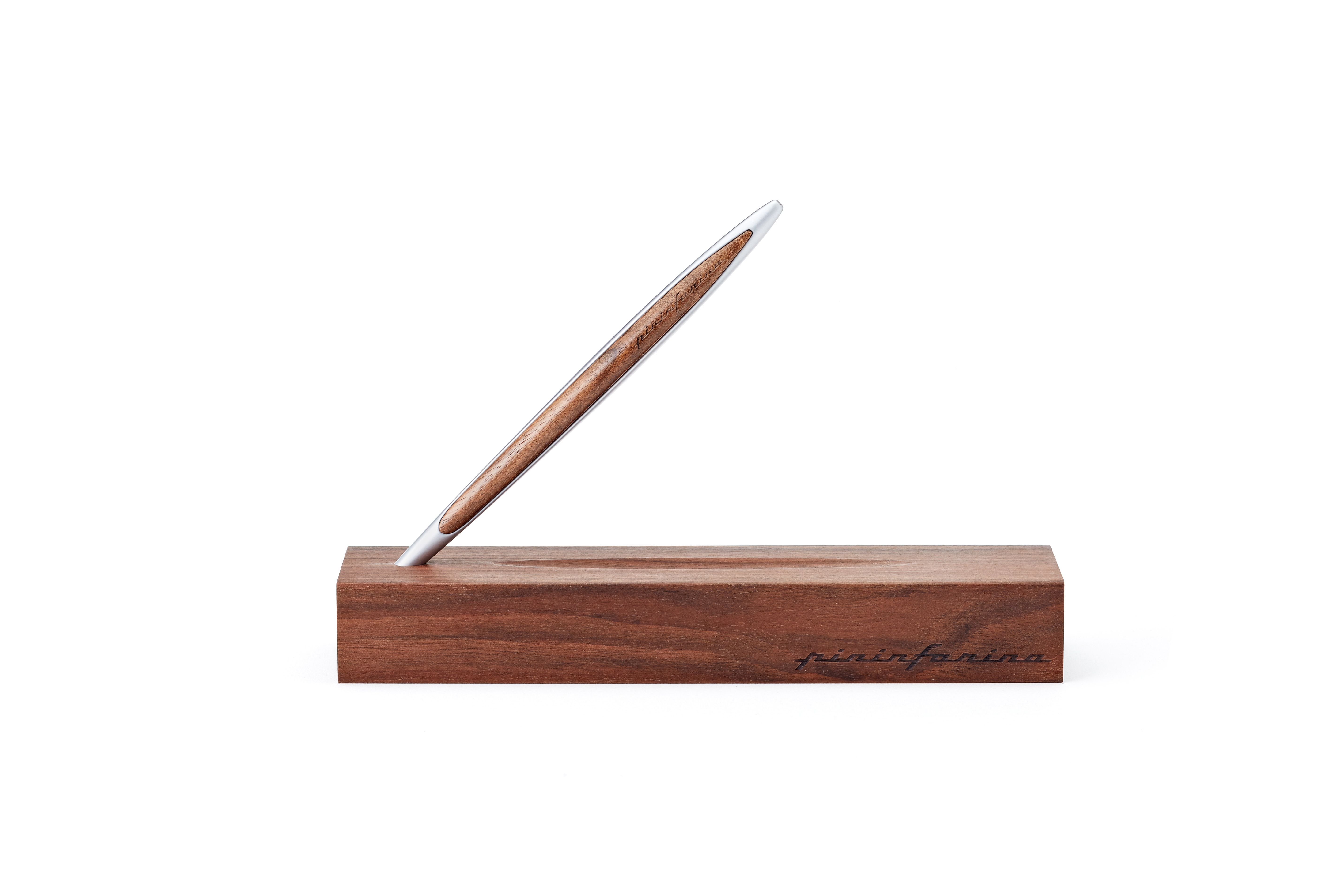 Вечная ручка Pininfarina Cambiano ALUMINIUM/WALNUT-2