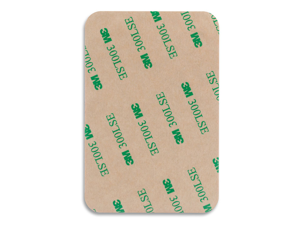 Чехол-картхолдер Favor на клеевой основе на телефон для пластиковых карт и и карт доступа, серый-2