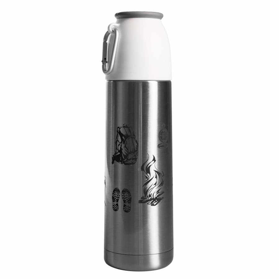 Термос вакуумный ESCAPE, серебристый-8