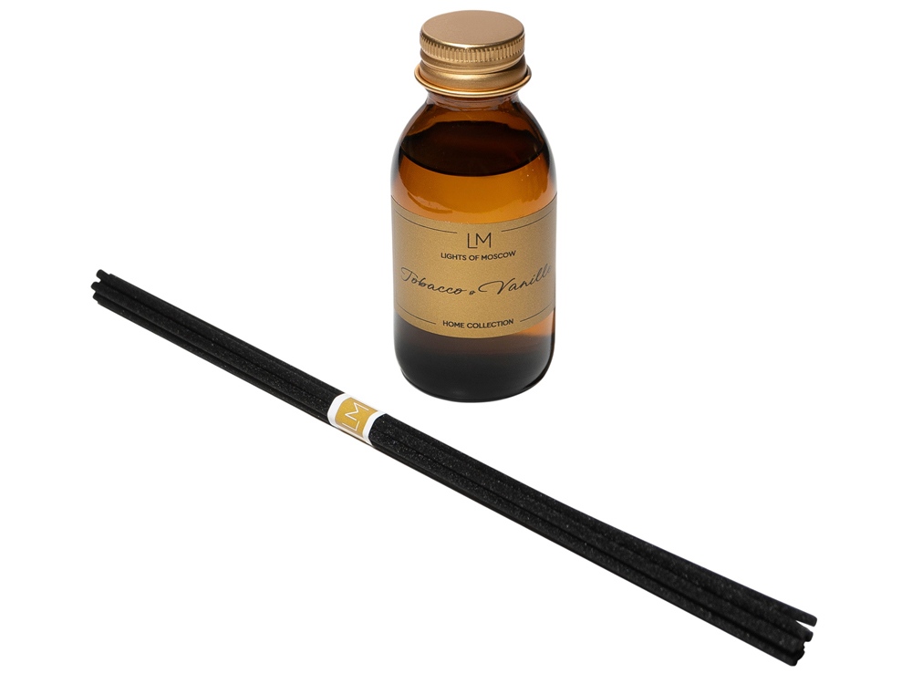 Ароматический диффузор с палочками, табак и ваниль, 100 мл-2