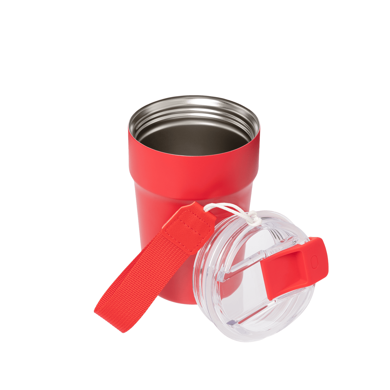 Термокружка вакуумная Монако (Monaco), красная-2