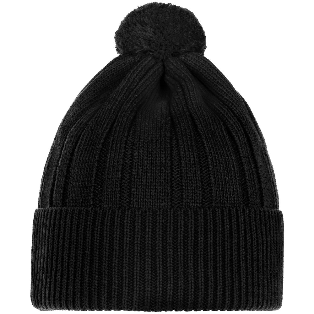 Шапка Knit Beat, черная-1