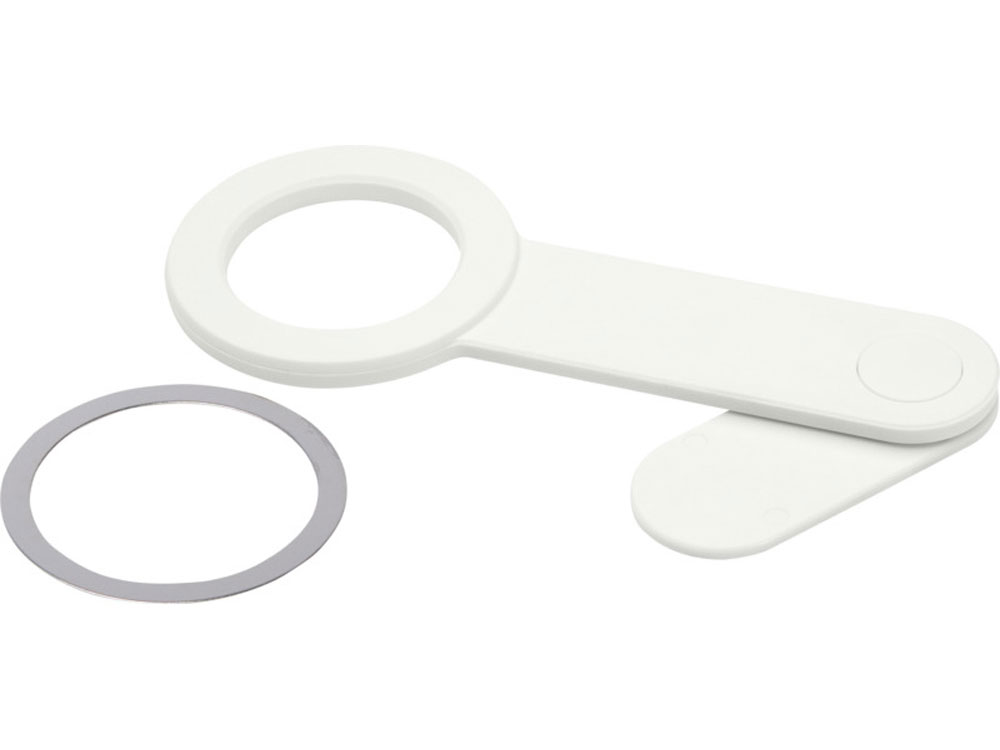 Настольный держатель для телефона Hook из пластика, белый-4