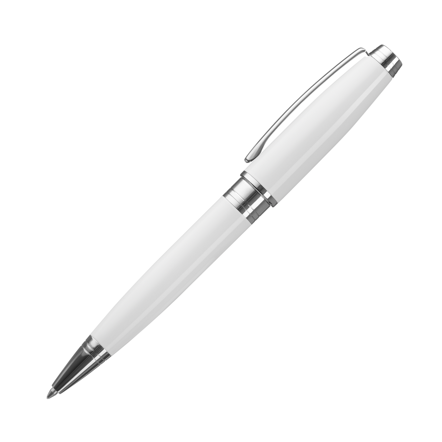 Шариковая ручка Soprano, белая-0