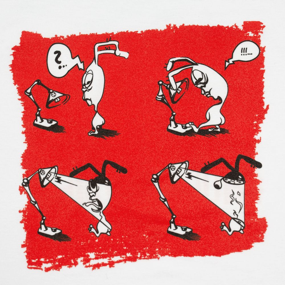 Футболка женская «Ногиотушей», белая-2