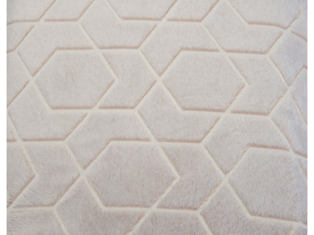 Светящийся в темноте плед Lattice бежевый-3