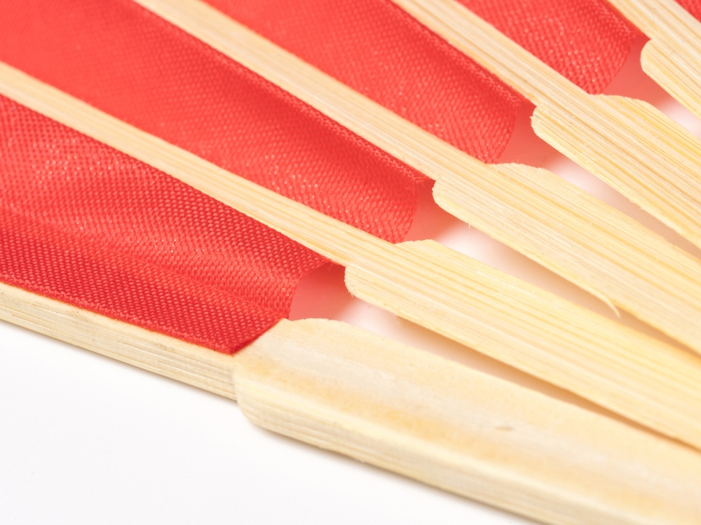 Веер LIDA, красный-2