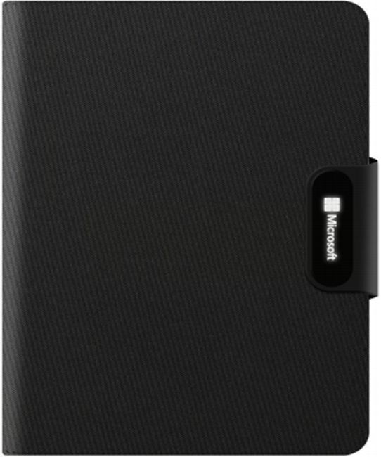 Папка с блокнотом Midstream, черная-4