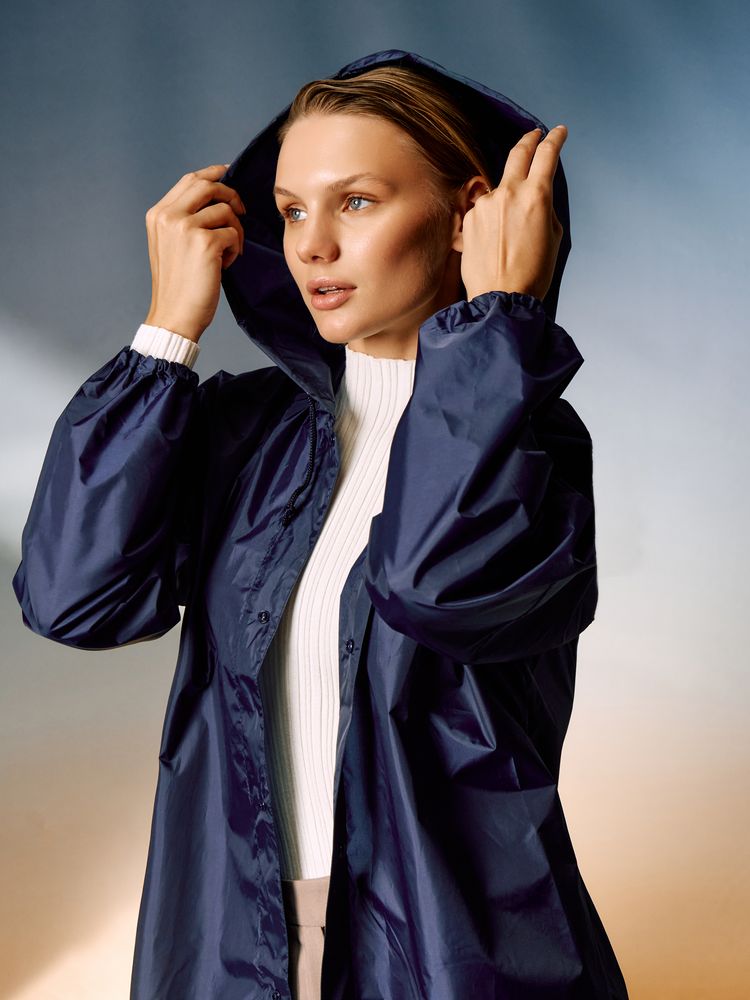 Дождевик унисекс Rainman, темно-синий-1