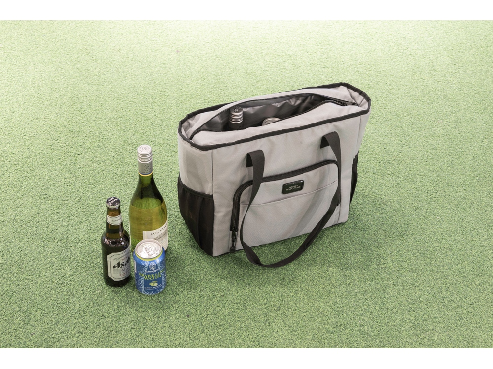 Сумка-холодильник Polar Eco водостойкая из переработанного пластика-13