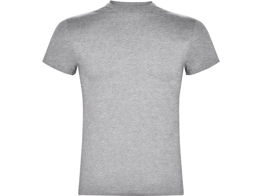 Футболка Teckel мужская, серый меланж-0
