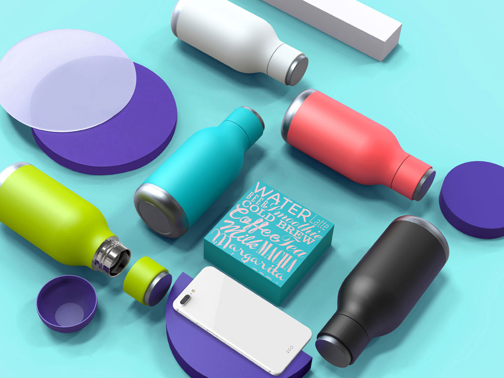 Термос URBAN, лайм-3