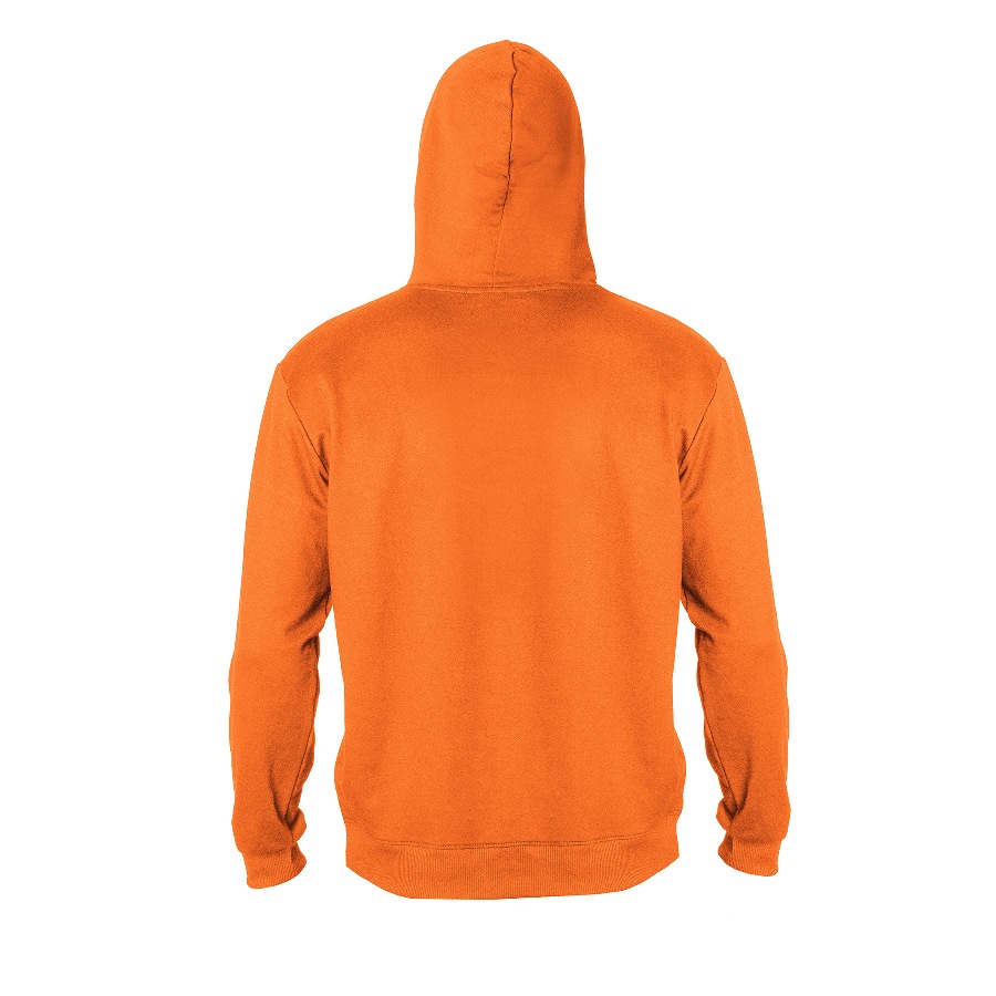 Толстовка унисекс с капюшоном SELEN 260, оранжевый-2