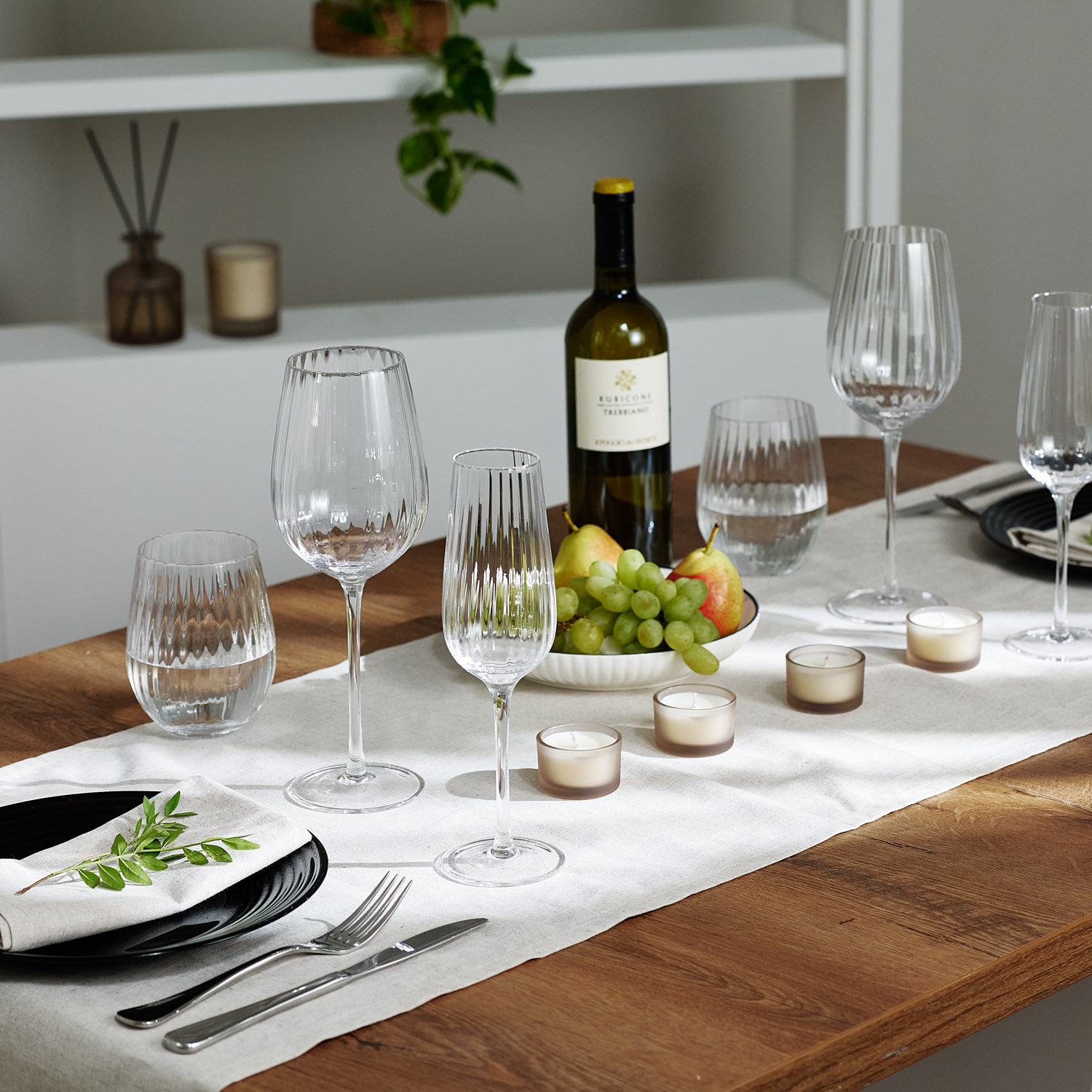 Набор ароматических свечей Сенто (Sento), бежевый-5