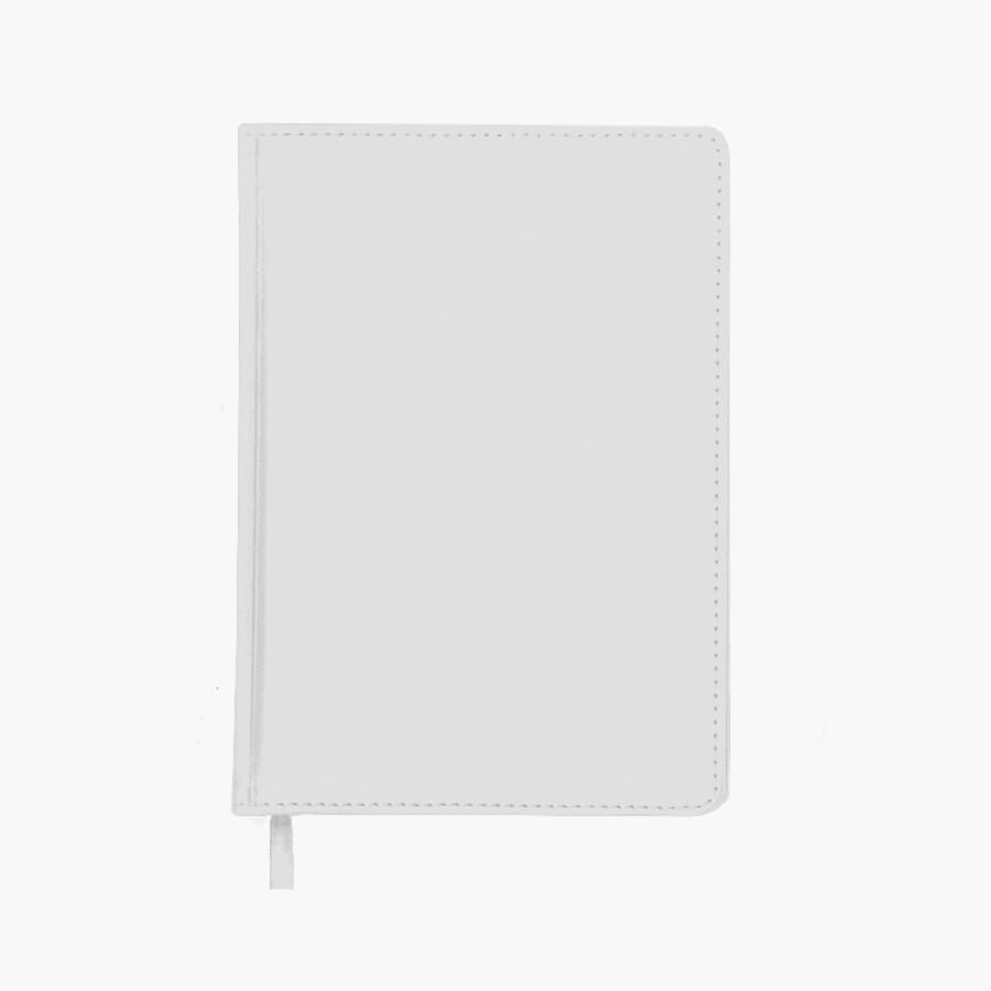 Ежедневник недатированный Campbell, формат А5,  в линейку, белый-1