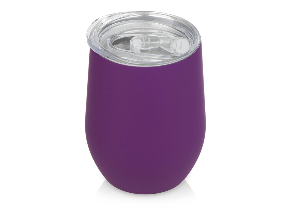 Термокружка Vacuum mug C1, soft touch, 370мл, фиолетовый-0