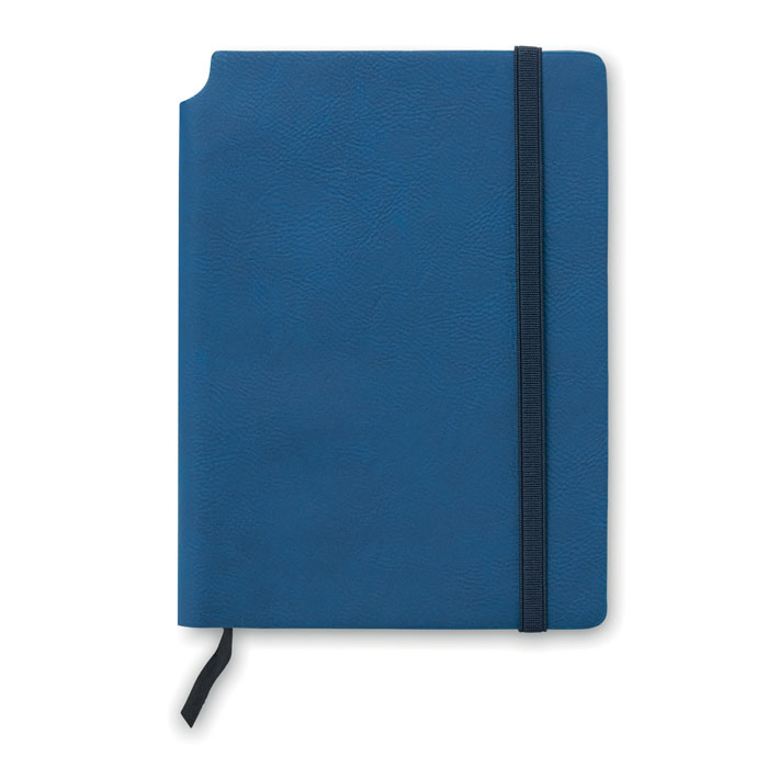 Блокнот линованный, синий-6