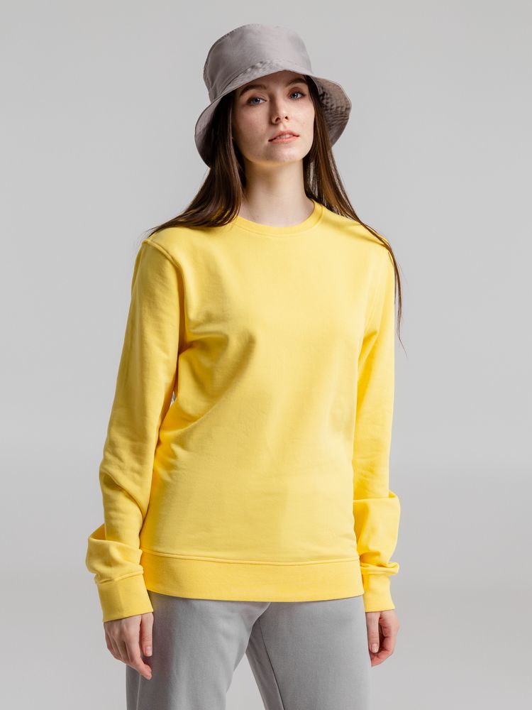 Свитшот унисекс BNC Inspire (Organic), желтый-7