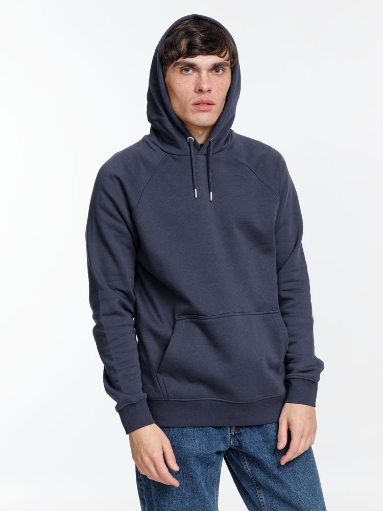 Толстовка унисекс Stellar, темно-синяя-5