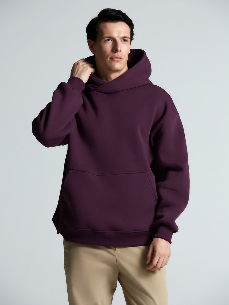 Худи Kulonga Oversize, фиолетовое-5