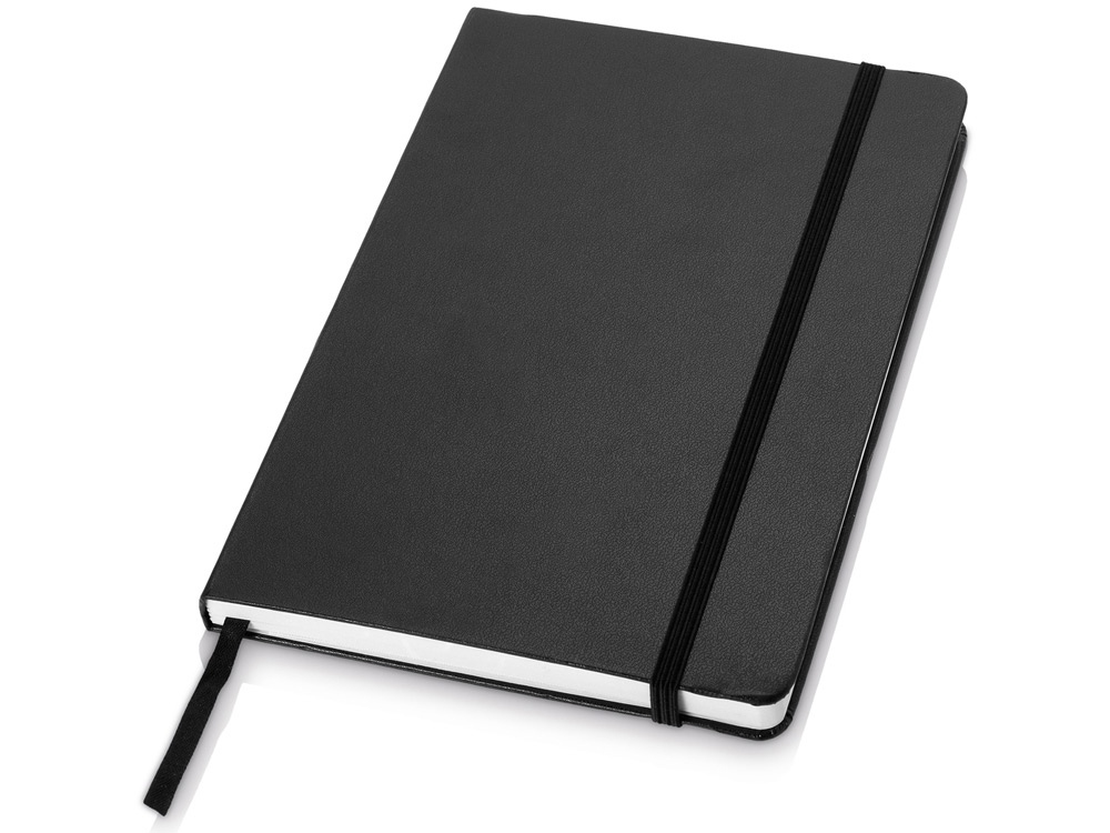 Блокнот классический офисный Juan А5, черный-0