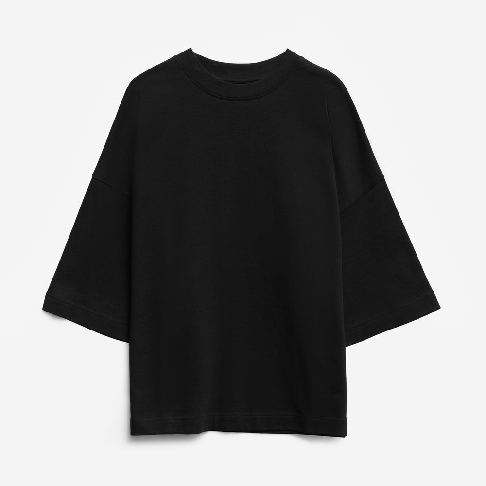 Футболка оверсайз Big Boss, черная-2