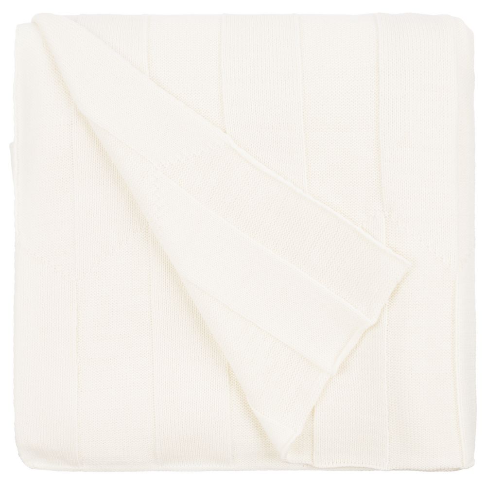 Плед Rombus, молочный (белый)-2