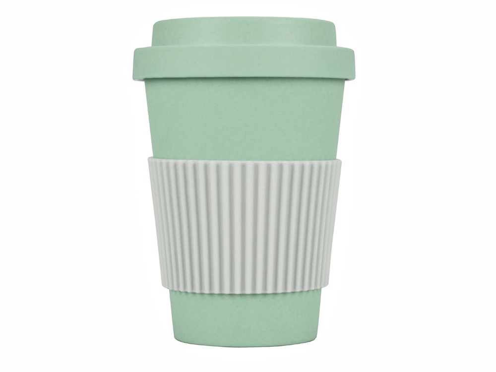 Термокружка Muffin из натуральных волокон, оливковый-1