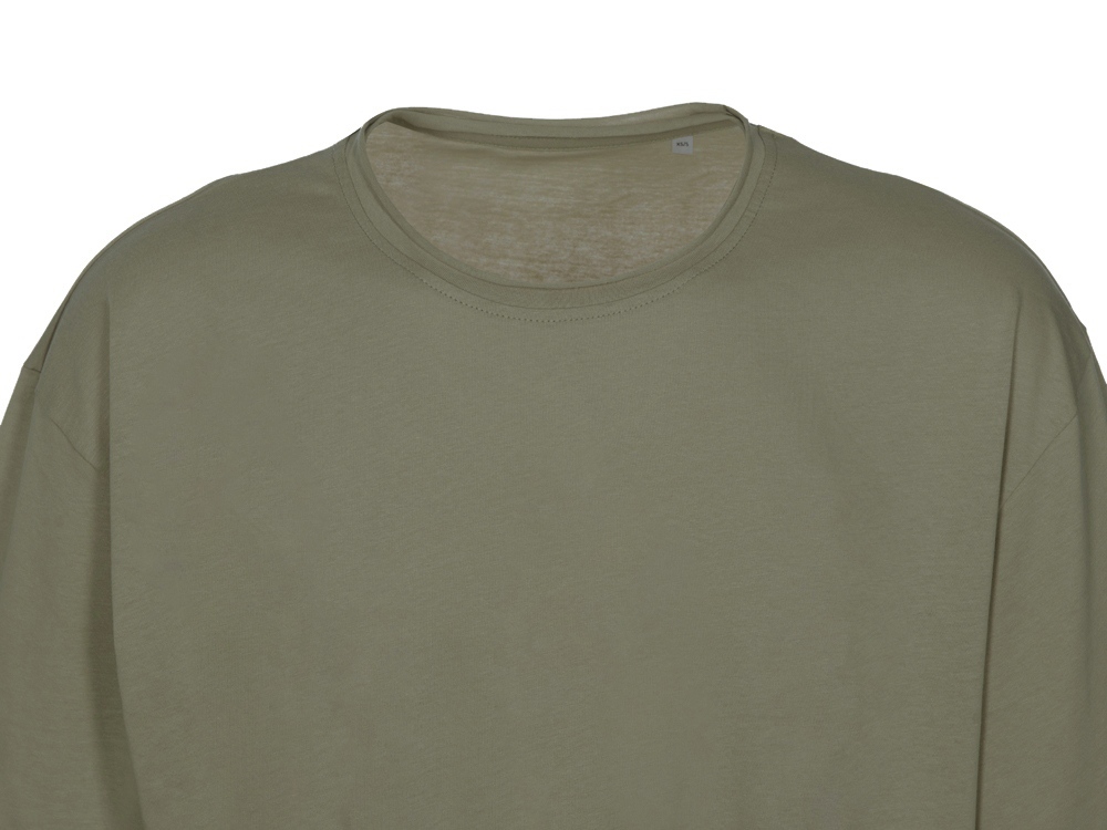 Футболка оверсайз Liyon унисекс, хаки-10