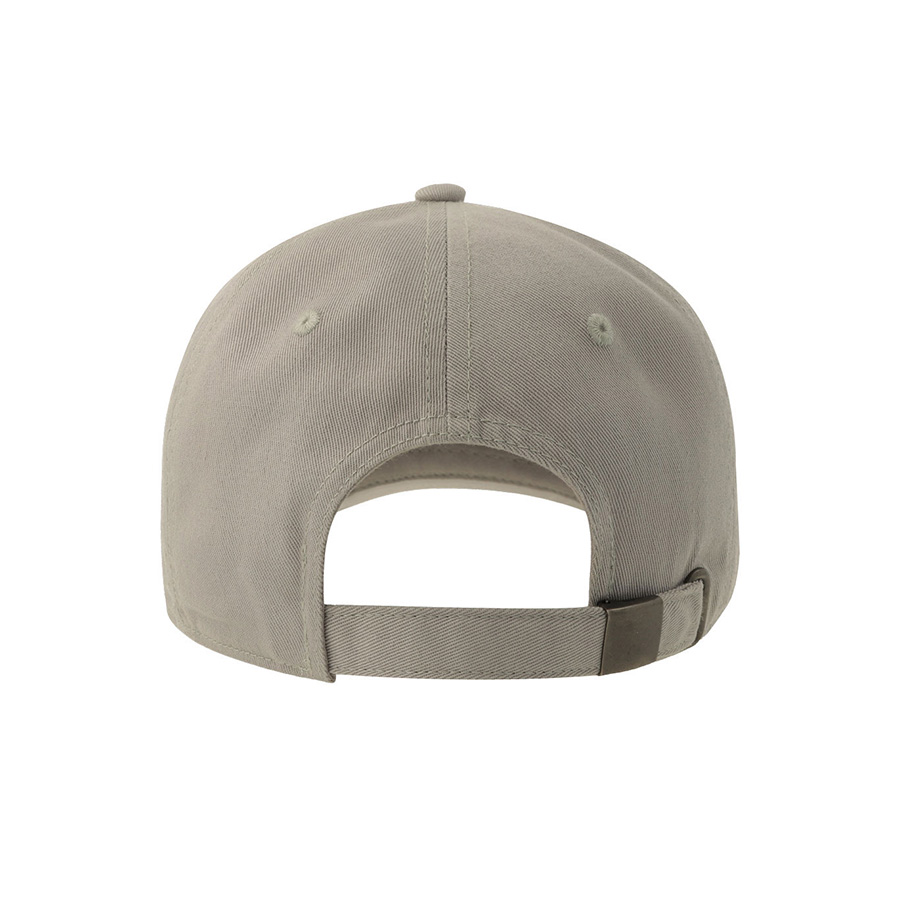 Бейсболка DAD HAT-S, 6 клиньев, металлическая застежка, серый-8